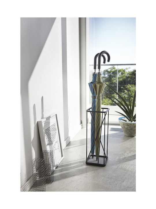 Yamazaki Regenschirmständer Metallisch Nine Square Black 17x17x45.5cm 1Stück