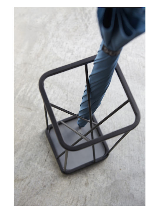 Yamazaki Regenschirmständer Metallisch Nine Square Black 17x17x45.5cm 1Stück
