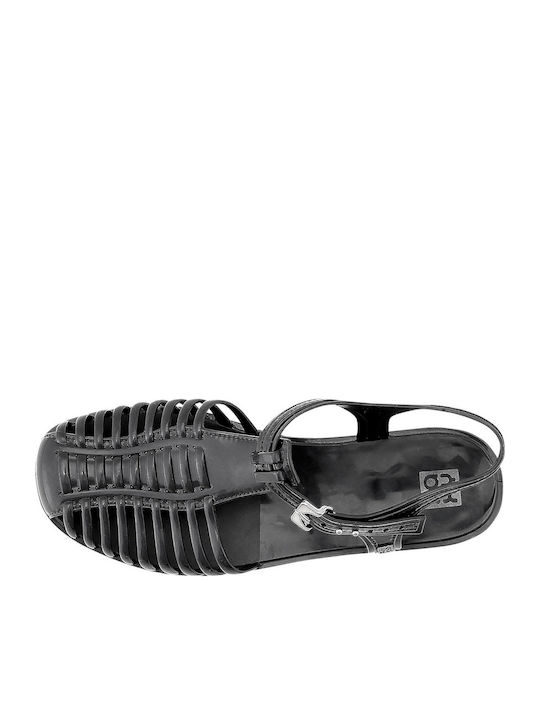 Sandale casual damă în Culoare Negru