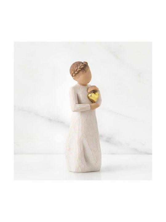 Willow Tree Decorative Statuette Polyresin 13.5x5x13.5cm 1pcs