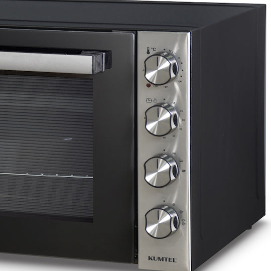 Kumtel Elektrischer Backofen 70l Ohne Brenner mit Heißluft