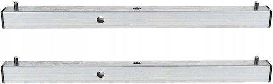 Set of Clamps for Securing Ladder Bases Car Rack 2 Pieces