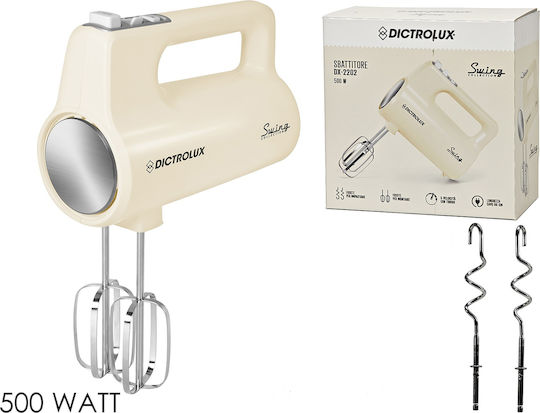 DictroLux Hand Mixer 500W Beige