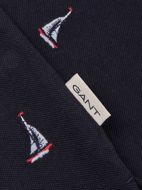 Polo T-shirt Navy Μπλε