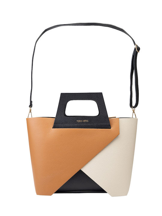Leder Damentasche Handtasche Braun
