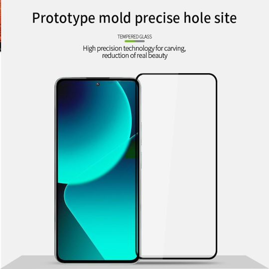 2.5D Screen Protector Black (Xiaomi 14T / 14T Pro)