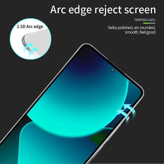 2.5D Screen Protector Black (Xiaomi 14T / 14T Pro)