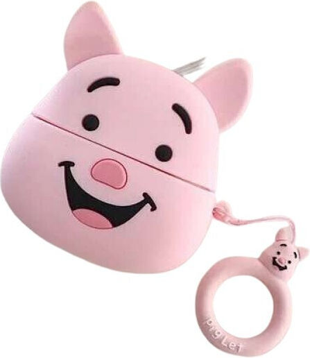 Suport cu cârlig în culoarea Roz pentru Apple AirPods 1 / AirPods 2