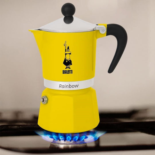 Bialetti Espressokocher Für Den Herd Gelbe