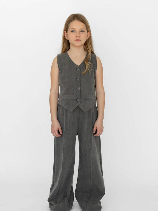 Weste und Hose Set Delave Alice A18101 Grau Weste und Hose Set Delave Alice A18101 Grau
