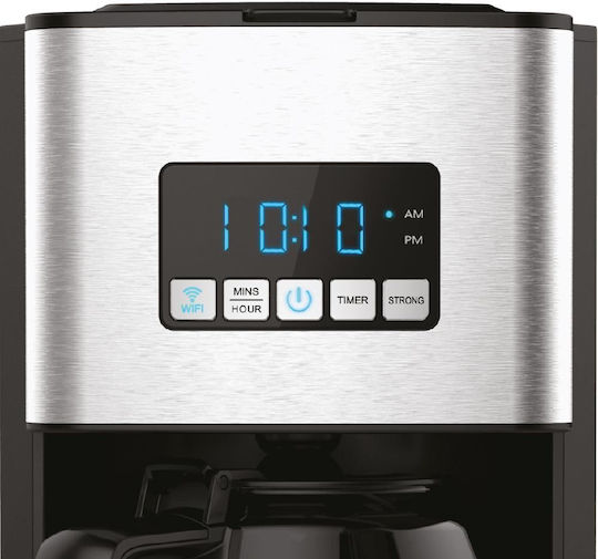 Hausberg HB-3755 Smart Προγραμματιζόμενη Καφετιέρα Φίλτρου 1200W