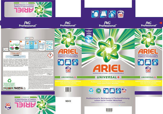 Ariel Ariel Universal Πλυντηριο + 7,2 Kg 6294