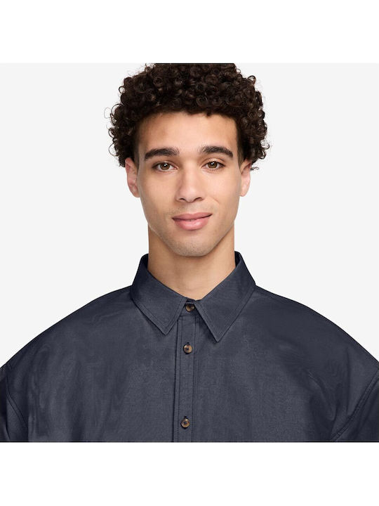 Club Oversized Oxford Shirt Langärmlig Baumwolle Hemd Blau