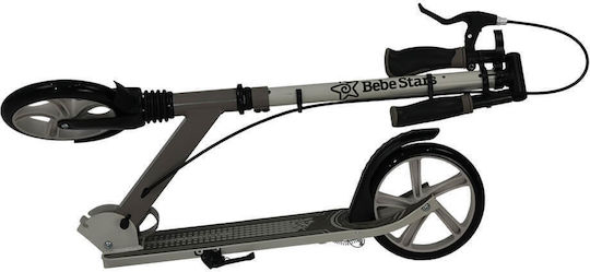 Bebe Stars Kids Scooter X-Ride 2-Wheel For 8+ Years Black