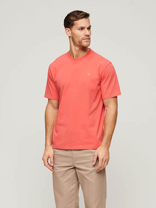 D2 Ovin Vintage Washed T-shirt Red