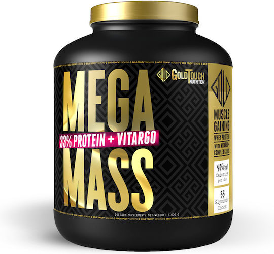 GoldTouch Nutrition Mega Mass Gluten Free with Flavor Chocolate 2kg