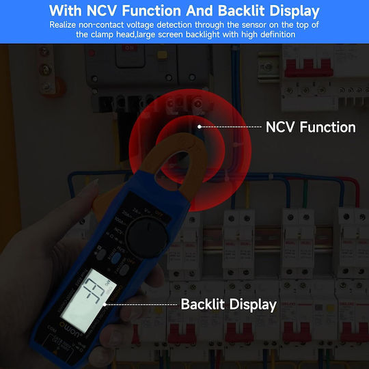 Clamp Meter Digital True RMS X001T9FBWL