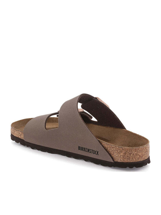 Arizona Ανδρικά Σανδάλια σε Καφέ Χρώμα Narrow Fit