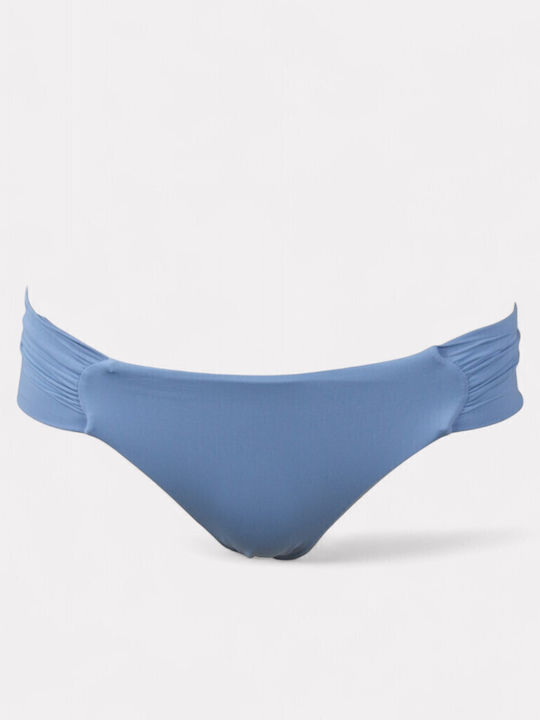 Set Bikini Τριγωνάκι με Αφαιρούμενη Ενίσχυση Γαλαζιο