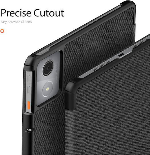 Dux Ducis Domo Flip Cover Ανθεκτική Μαύρη (Lenovo Tab K11 Plus)