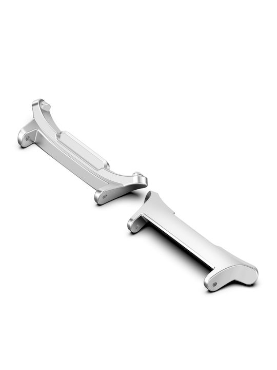 Samsung Galaxy Watch Ultra 47mm 1 Paar 22mm Metallisches Uhrenarmband Zinklegierung Silber