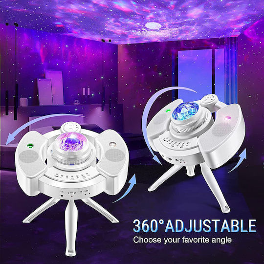 LED Детска Лампа Проектор Night Light 3 Light