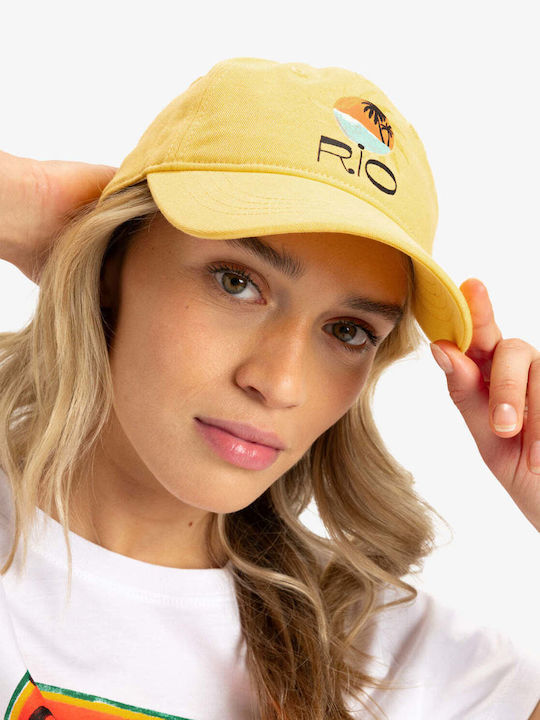 Atlas Women's Snapback Trucker Cap Yellow