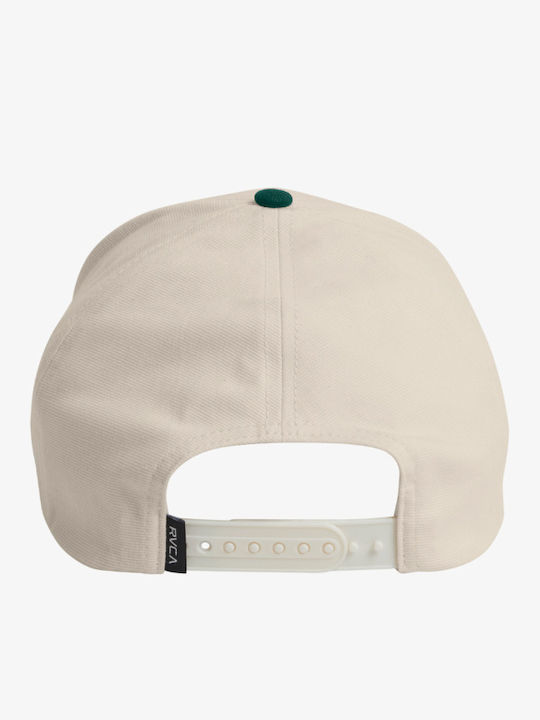 Men's Rvca League Va Pinched Snapback Hat Natural Uvyha00304_wdr0