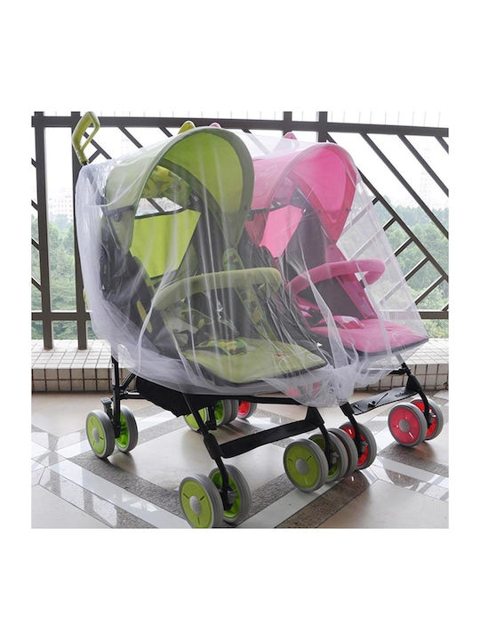 Mosquito Net for Stroller Tulle 56978 White