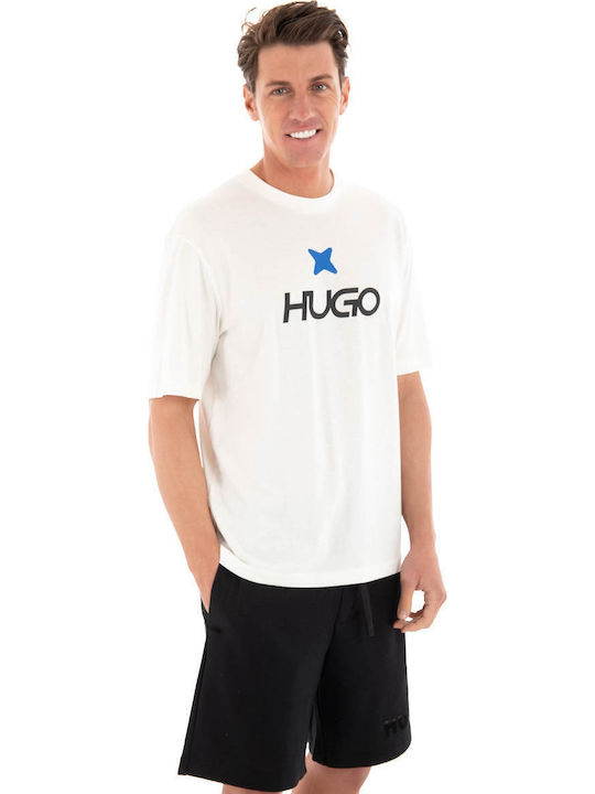 Logo T-shirt Ecru-black