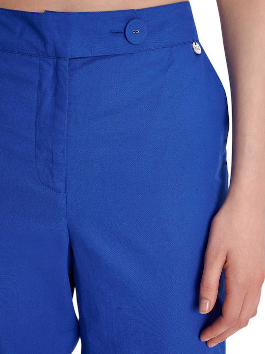 Dama Tesatura Pantaloni albastru cer