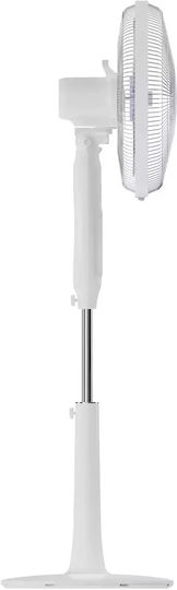 Black & Decker Pedestal Fan 24W With Remote Control White