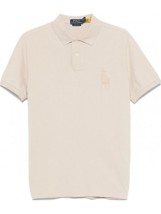 Polo Short Sleeve Beige Blouse