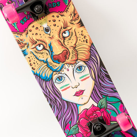 SCK Skateboard 31'' Complete Shortboard Μαύρο