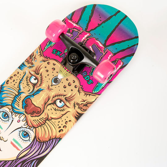 SCK Skateboard 31'' Complete Shortboard Μαύρο