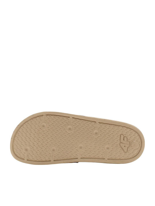 Women's Slides Beige
