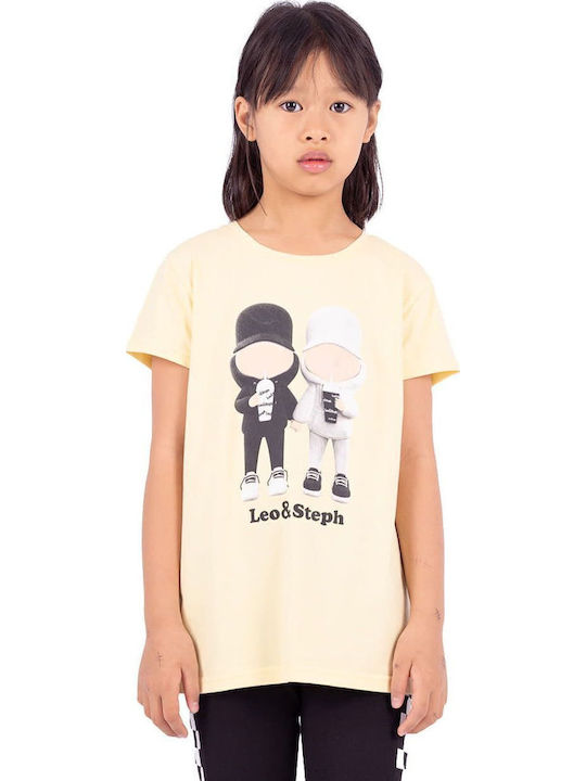 Kids' Set with Leggings Summer 2pcs Yellow (yellow)