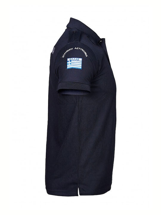 Woodland WOO-POLO-POLICE Polo Short Sleeve Police Quick Dry