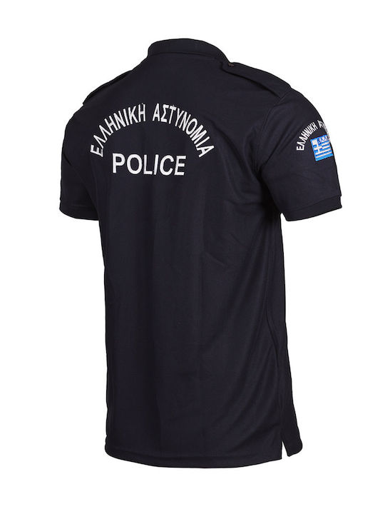 Woodland WOO-POLO-POLICE Polo Short Sleeve Police Quick Dry