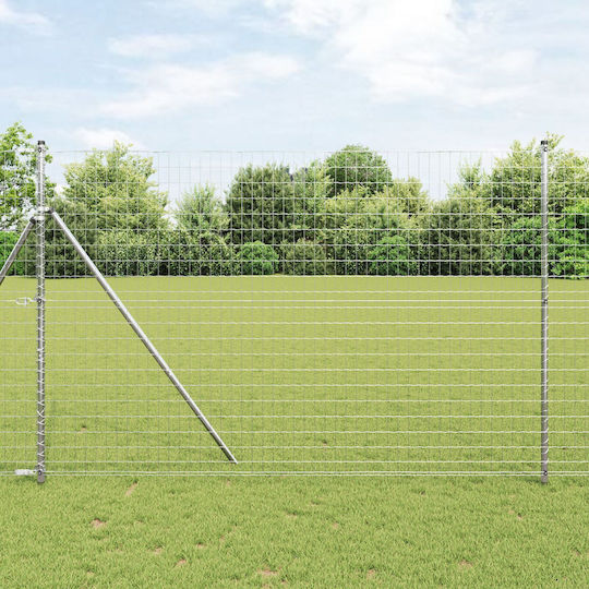 European Fence 1.6x10 M Galvanized Steel