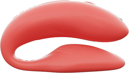 We-Vibe Chorus Mini Δονητής για Ζευγάρια με Απομακρυσμένο Έλεγχο 7.8cm Πορτοκαλί