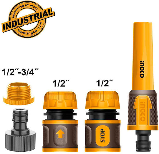 Ingco HHCS05122 Conector Rapid 5 Bucăți 13x13mm 5 Bucăți