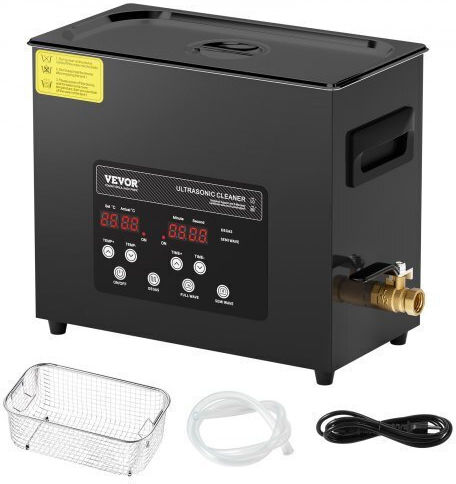 Vevor Ultrasonic Cleaner 6lt with Mechanical Timer
