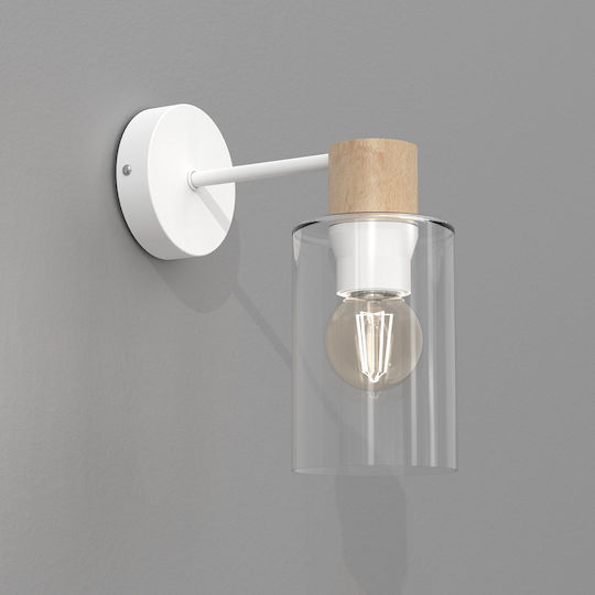 Eko Light Madera Leuchte Wand Weiß 18cm