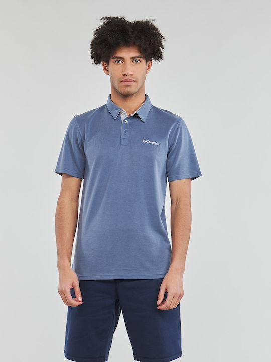Nelson Point Polo Μπλούζα Κοντομάνικη Light Navy