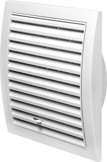Europlast ND12R Vent Louver 19x12.5cm Square with Screen