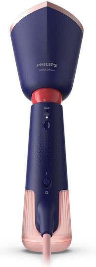 Philips Series 5000 Garment Steamer Hand 1300W with Tank 200ml Purple