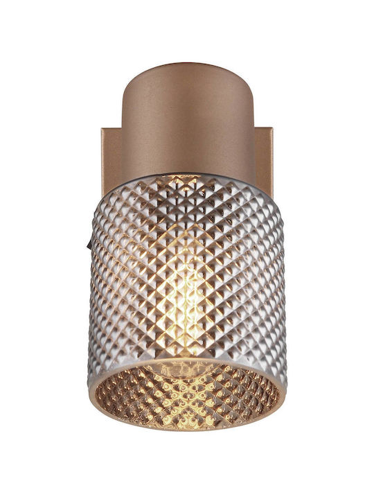 Globo Lighting Einzel Spot mit Fassung E14 in Braun Farbe