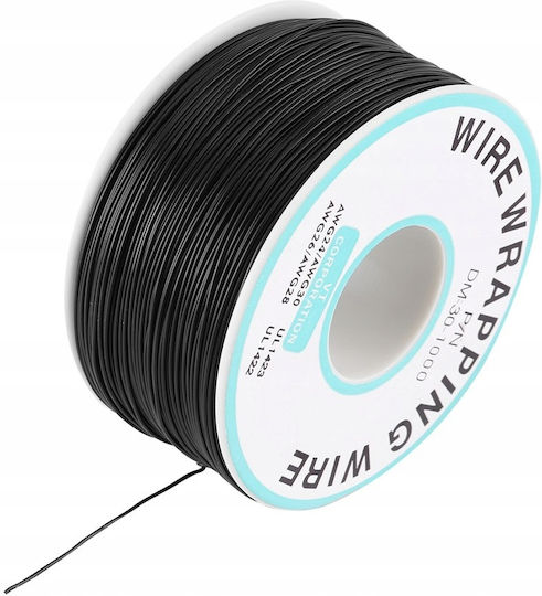 Καλώδιο Τύπου Kynar Awg 0.25mm Μαύρο 200m