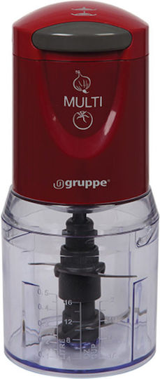 Gruppe PDH401-2PL Multi Chopper 300W with 500ml Bowl Red